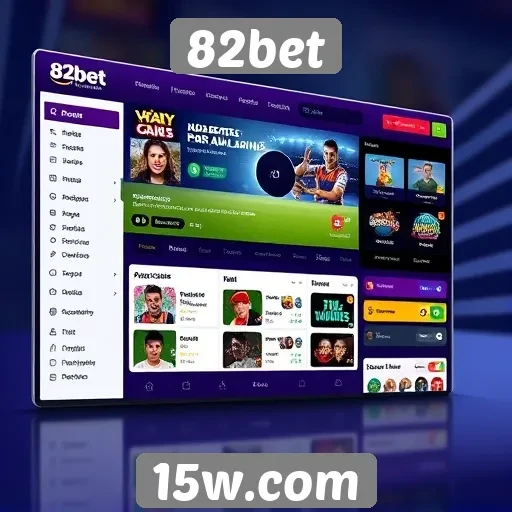 Interface e experiência do usuário no 82bet